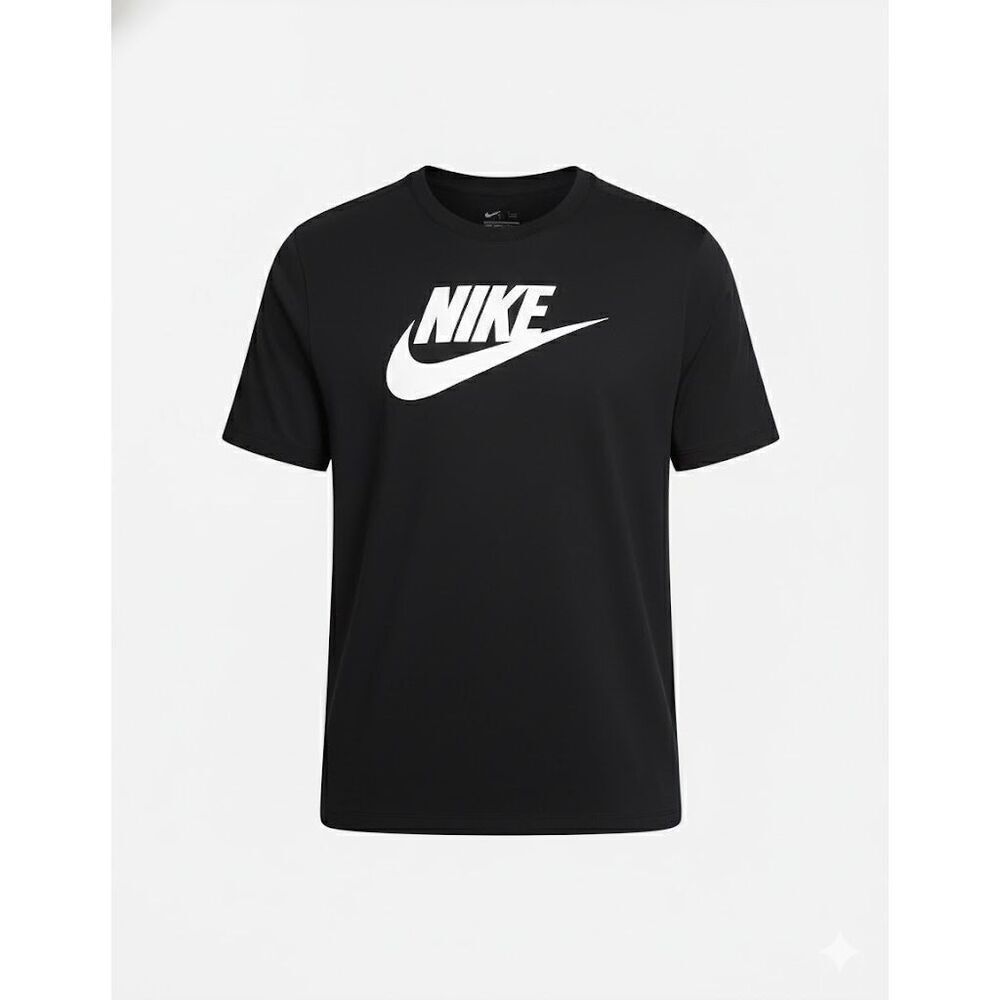#502. Nike NWT Sportswear Classic Logo T-Shirt Black/White